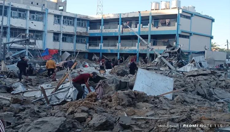 49 قتيلا حصيلة قصف إسرائيلي لمدرستين في غزة