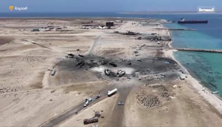 أكثر من 15 سفينة تتجه إلى ميناء رأس عيسى وسط نيران البحر الأحمر