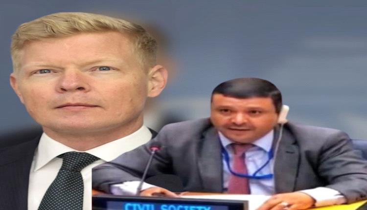 محامي يمني يطالب من داخل نيويورك بإقالة مبعوث الأمم المتحدة ويكشف فشلهم في كبح جماح الحوثي
