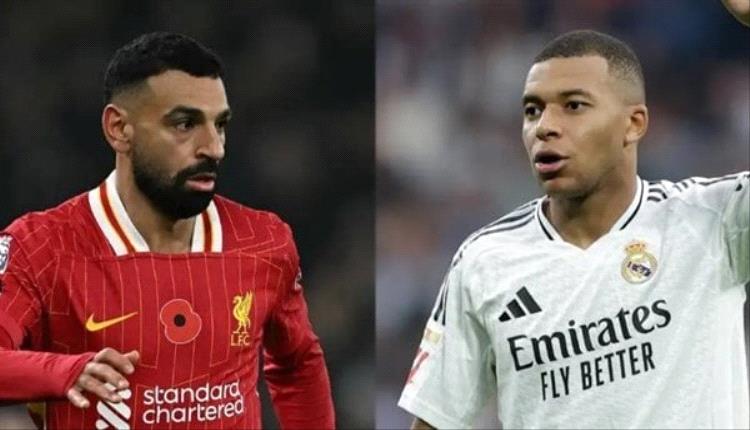 مبابي يهدد محمد صلاح