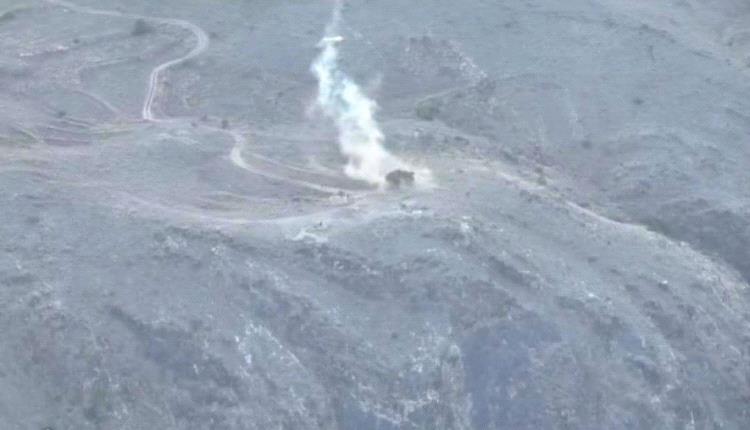 أبين.. استهداف موقع إطلاق طيران مسير تابع للحوثيين في جبهة ثرة