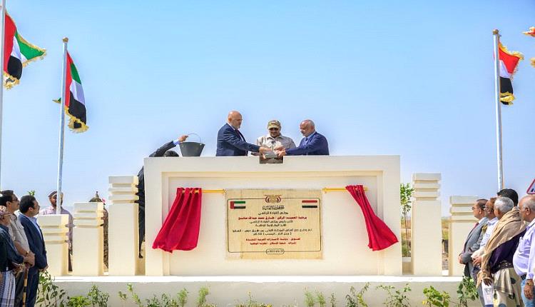 بالإعمار نواجه الإرهاب.. صالح يدشّن مشاريع طرق استراتيجية لربط اليمن ويفضح مشروع الحوثي الدموي