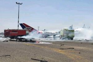 غارات إسرائيلية عنيفة تدك مواقع الحوثي.. وتدمير آخر طائرة في مطار صنعاء