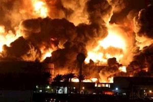 العاصمة تحت النار: غارات عنيفة تهز صنعاء وميناء الحديدة وكمران