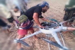 دفاعات صالح تُسقط طائرة حوثية محمّلة بالمتفجرات فوق قرى مأهولة