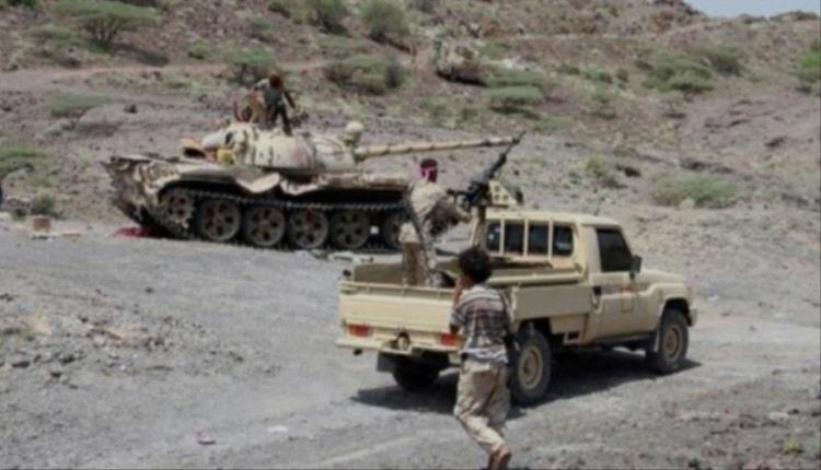 محور تعز يتحدث عن مصرع قيادي حوثي غرب المدينة