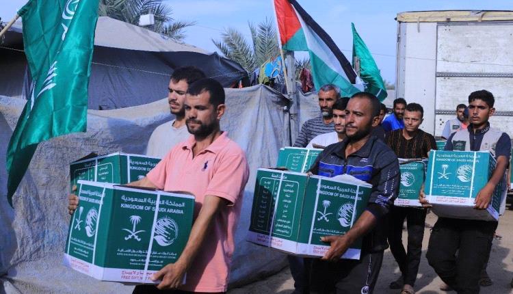 وصول طائرة إغاثية سعودية إلى العريش لمساعدة أهالي غزة 