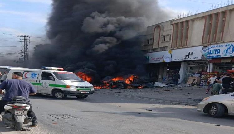 مصرع قيادي في حزب الله بغارة إسرائيلية جنوب لبنان 