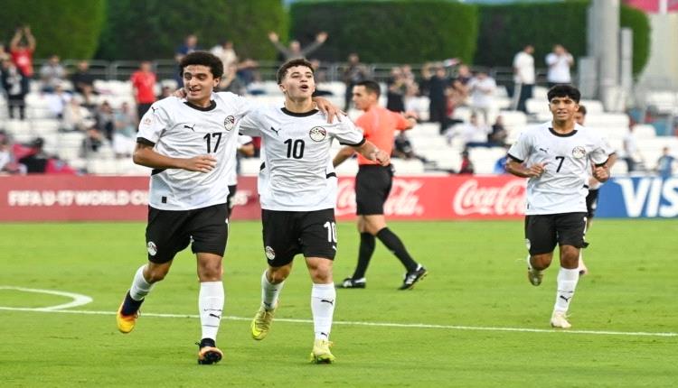 منتخب مصر يكتسح هايتي برباعية في كأس العالم تحت 17 عام