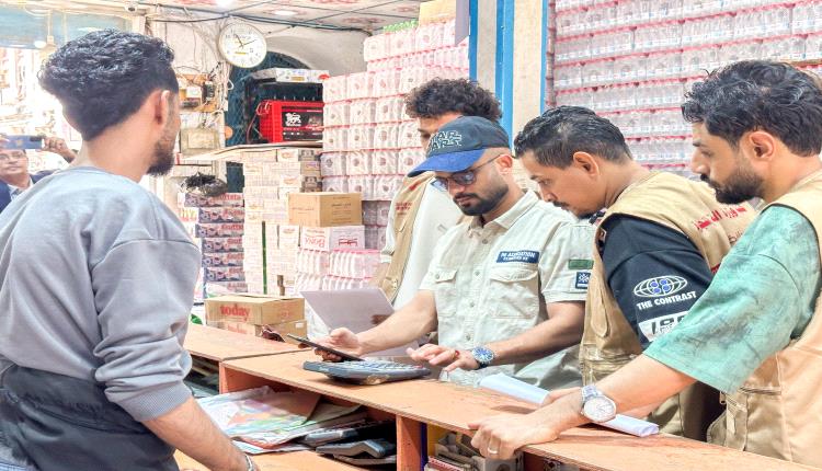 بقيادة مدير صيرة.. حملة ميدانية لضبط أسعار المواد الغذائية