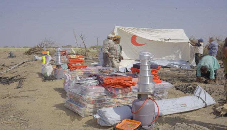 خلية إنسانية تقدم دعمًا طارئًا لأسر متضررة من حريق في الخوخة