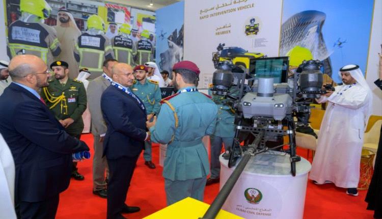 طارق صالح يزور معرض دبي للطيران 2025 ويطلع على أحدث التقنيات والأنظمة العسكرية.. صور