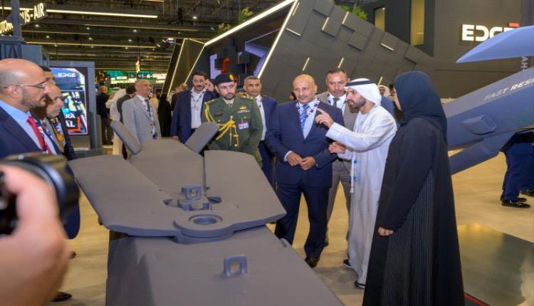 طارق صالح في معرض دبي للطيران 2025.. الطيران المسير هدف رئيسي