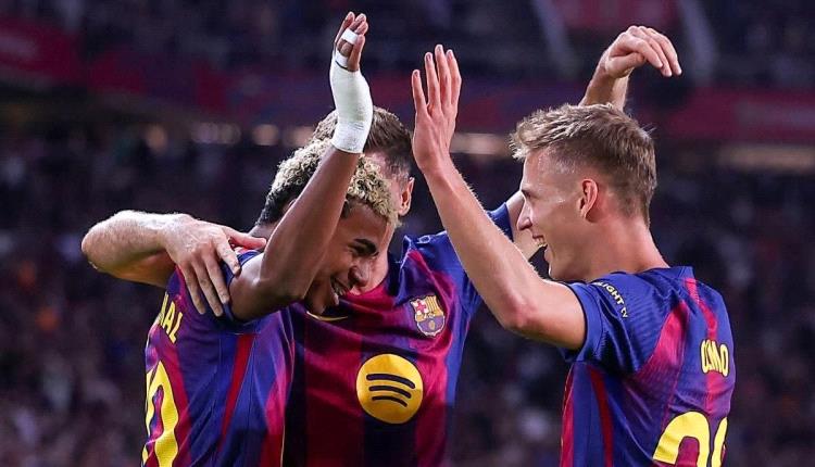 برشلونة يحتفل بعودته إلى ملعب كامب نو الشهير بفوز كبير على بلباو