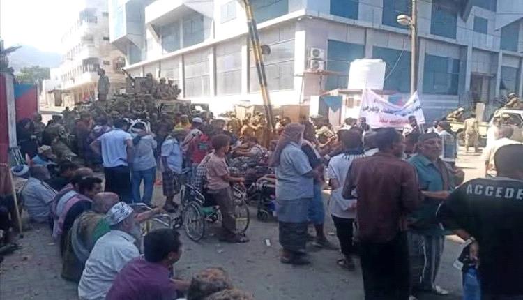 إدارة أمن عدن: زيارتنا لموقع اعتصام الجرحى لدعم حقوقهم الصحية والتأكيد على السلمية