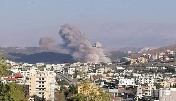 إسرائيل تشن غارات عنيفة على عدة بلدات في جنوب لبنان