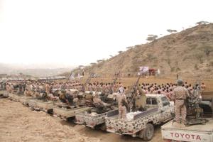 عبر بوابة محور طور الباحة.. تعز في مواجهة الإرهاب العسكري الإخواني