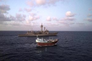 القبض على المركب الإيراني 