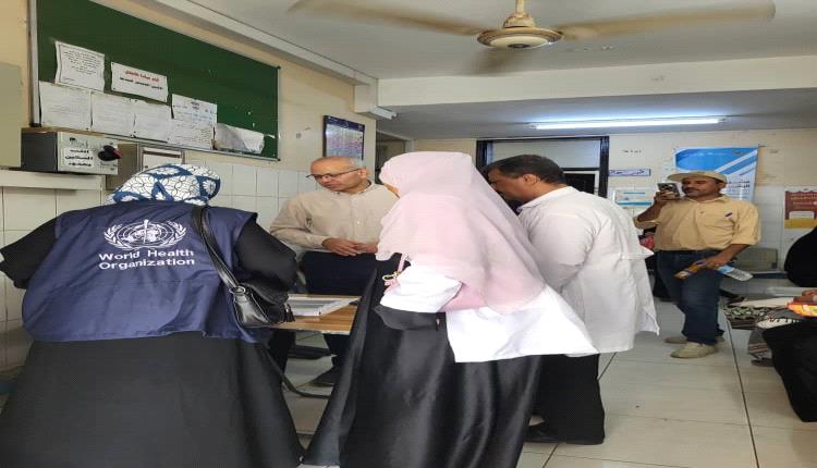 نزول ميداني لمسؤولي منظمة الصحة العالمية لمتابعة حملة التحصين ضد شلل الأطفال بالتواهي
