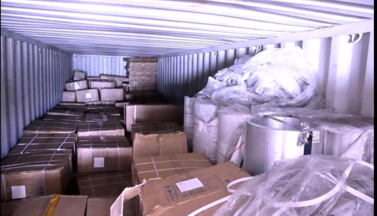 58 حاوية ضمت 2500 طن من المعدات.. الكشف عن محتويات اكبر شحنة عسكرية حوثية ضبطت في ميناء عدن