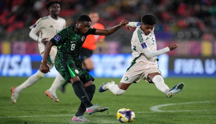 المنتخب السعودي يتلقى خسارة قاسية أمام نيجيريا في كأس العالم للشباب