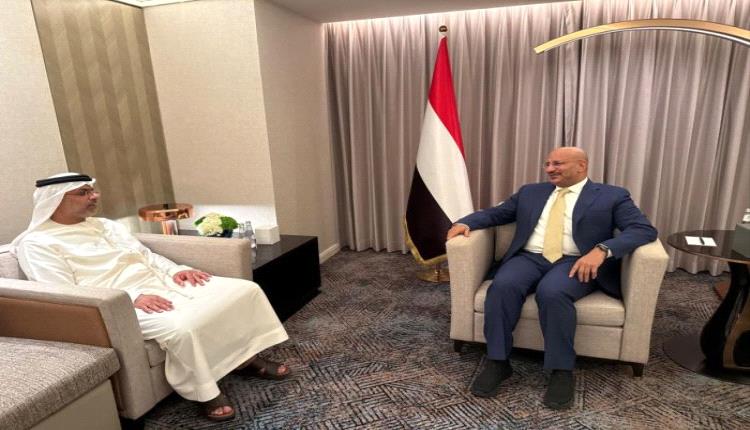طارق صالح يناقش السفير الإماراتي الدعم الدولي والإصلاحات الاقتصادية ونتائجها
