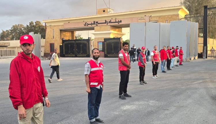 معبر رفح جاهز للعمل من الجانب المصري لاستقبال المساعدات الإنسانية