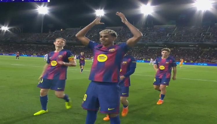 برشلونة يسحق أولمبياكوس بسداسية في دوري أبطال أوروبا 
