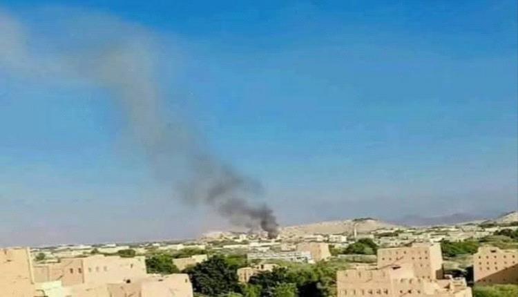 تضرر كبير في مستشفى المحفد جراء الهجوم الإرهابي