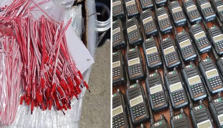 جمرك صرفيت يفشل محاولة تهريب أدوات تفجير وأجهزة اتصالات