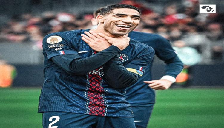 أشرف حكيمي يتألق ويقود باريس سان جيرمان للفوز أمام بريست بثلاثية 