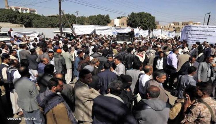 احتجاجات غاضبة في صنعاء تطالب برأس قيادي ارتكب جريمة مروعة