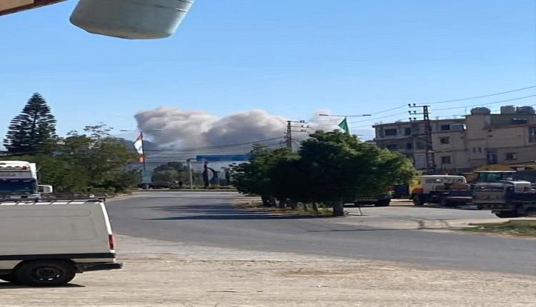 غارات إسرائيلية تستهدف محيط مسقط رأس الرئيس اللبناني
