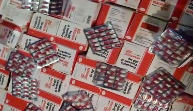 الحملة الأمنية المشتركة تضبط سيارة تحمل حبوبًا مخدرة