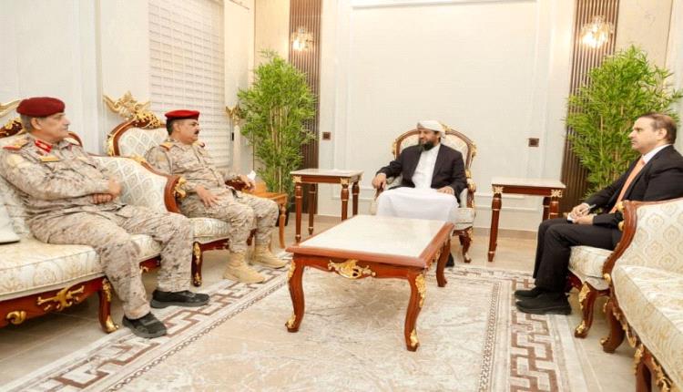 المحرّمي يستمع من زيارة وزير الدفاع للجاهزية القتالية للجش الوطني