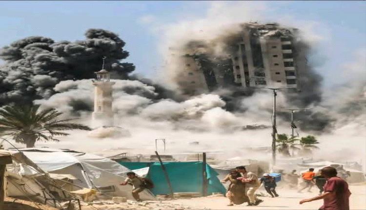 حماس تنفي وجود بنى عسكرية تحت أبراج غزة المستهدفة