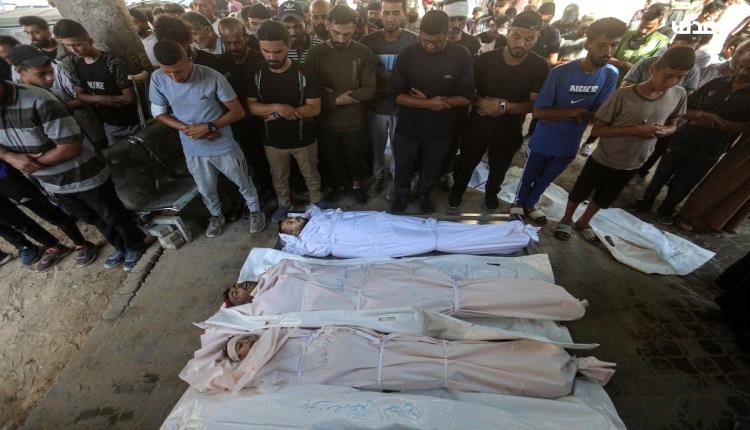 مقتل 25 غزيًا في قصف إسرائيلي لخيام النازحين 