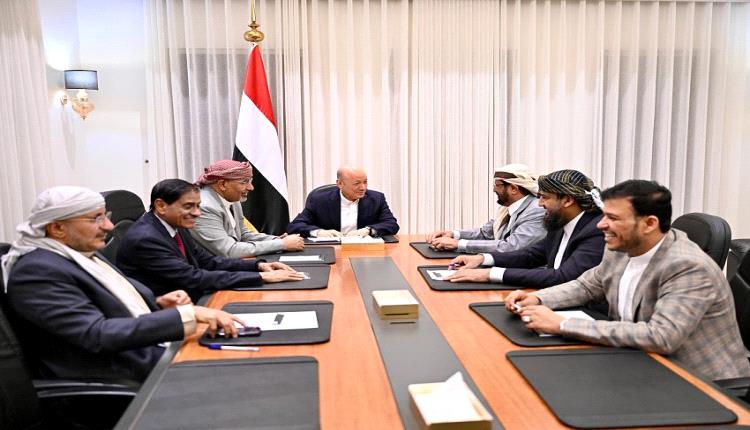 بيان هام من مجلس القيادة الرئاسي بشان قرارات العليمي والزبيدي