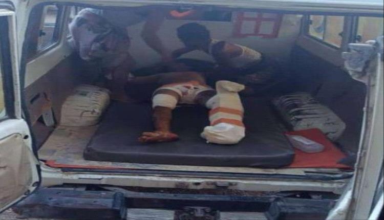 لغم حوثي جرفته السيول يقتل شاب.. وطفل يصاب بانفجار مقذوف أثناء الرعي