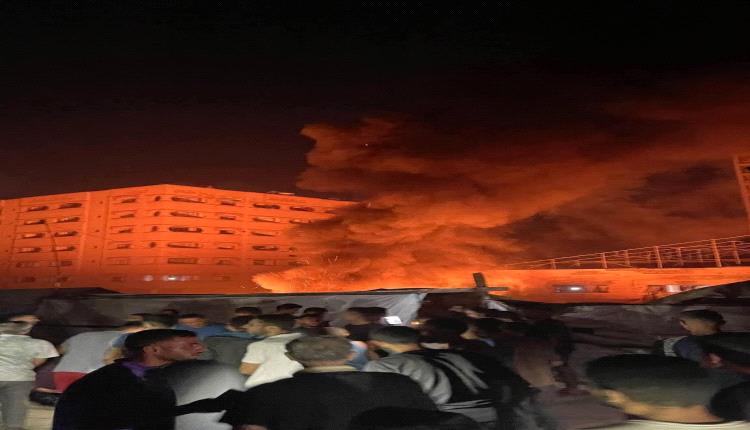 قصف إسرائيلي عنيف على قطاع غزة يوقع عشرات القتلى والمصابين