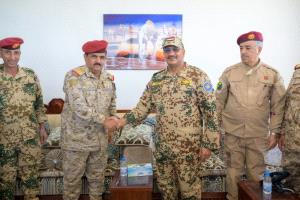 لقاء هام يجمع طارق صالح ووزير الدفاع