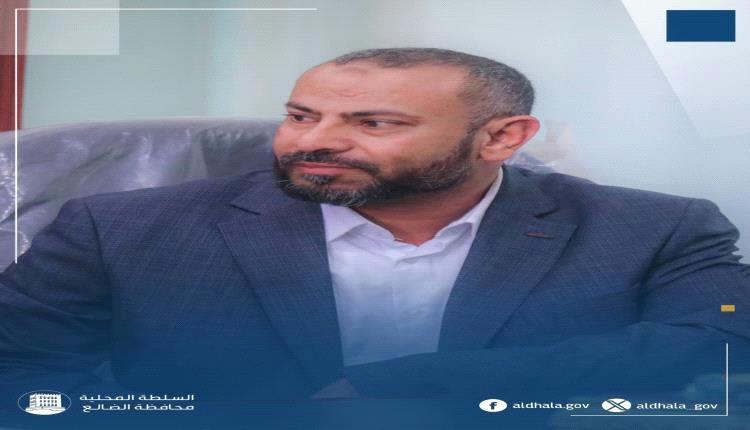 توضيح رسمي حول مصير محافظ الضالع  عقب تعرضه لحادث مروري