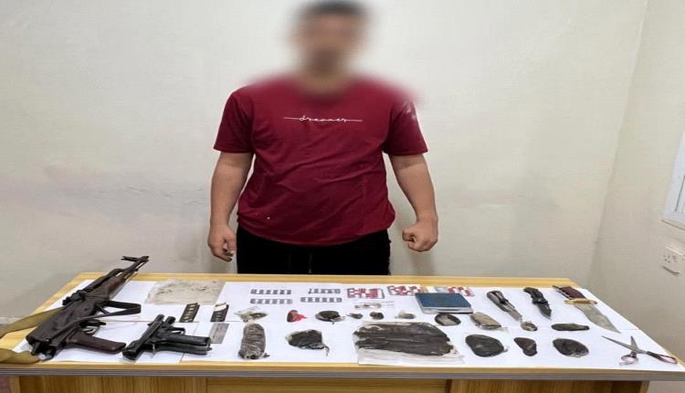 بعملية نوعية.. ضبط اخطر تجار المخدرات وبحوزته كمية من الحشيش بعدن