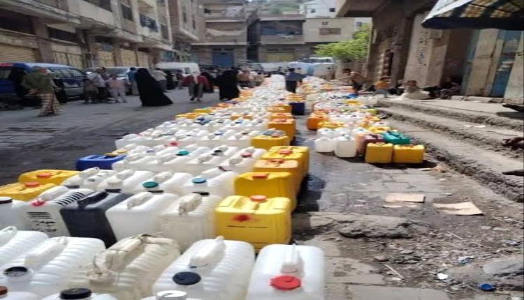 الحوثية تحول مياه تعز إلى سلاح قذر