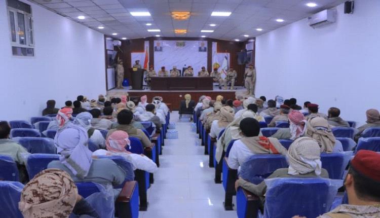 العقيلي: إسناد المقاومة مفتاح حسم معركة التحرير.. وتعهد برفع الجاهزية وتغطية احتياجات الجبهات