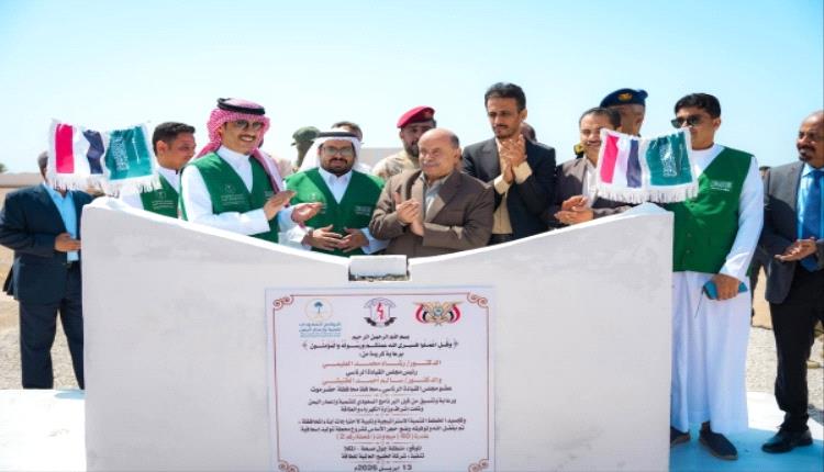 سلطة حضرموت تدشن مشروع كهرباء "إسعافي" لمواجهة الأزمة