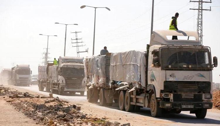 لأول مرة منذ شهرين.. دخول 323 شاحنة إلى قطاع غزة في يوم واحد