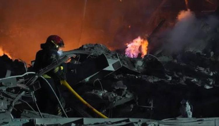 سقوط 20 قتيل وجريح بسلسلة غارات روسية على مدن أوكرانيا  