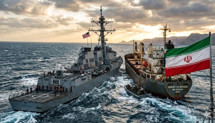 قوات أمريكية تعترض ناقلة مشمولة بالعقوبات على إيران 