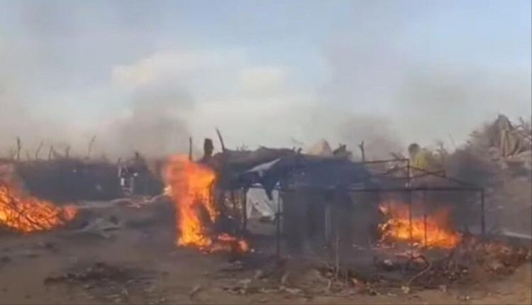 أمن أبين يفكك معسكرات تهريب المهاجرين في أحور